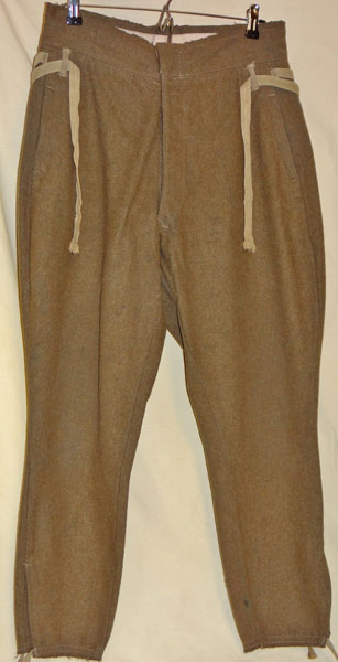 WW II Type 98 Japanese Wool Trousers WW II Type 98 Japanese Wool Trousers