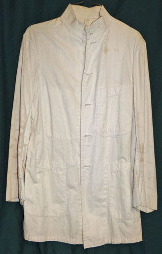 Japanese Navy WW II White Cotton Tunic