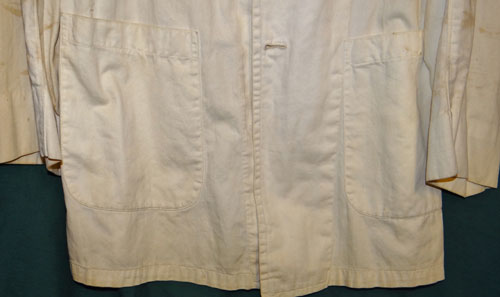 Japanese Navy WW II White Cotton Tunic