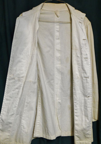 Japanese Navy WW II White Cotton Tunic