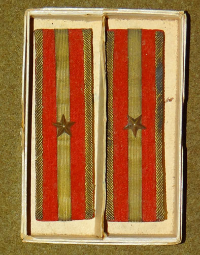Japanese Army 2nd Lieutenant Type 5 Shoulder Tabs
