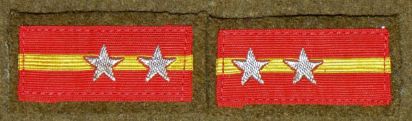 WW II Japanese Army Sergeant Collar Tabs