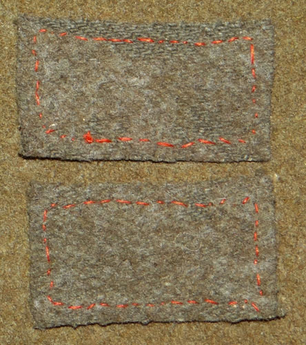 WW II Japanese Army 2nd Class Private Collar Tabs