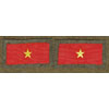 WW II Japanese Army 2nd Class Private Collar Tabs