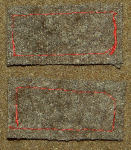 WW II Japanese Army Lance Corporal Collar Tabs