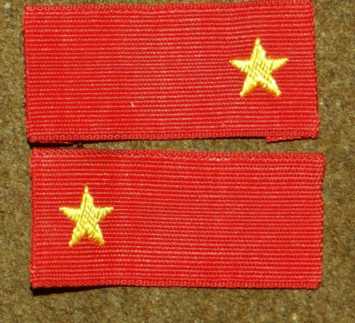 WW II Japanese Army 2nd Class Private Collar Tabs