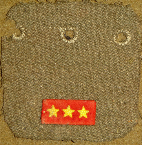 WW II Japanese Army Superior Private Pocket Rank Insignia