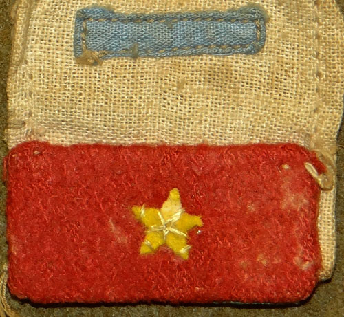 WW II Japanese Army 2nd Class Private Pocket Rank Insignia