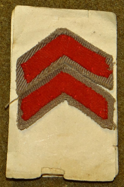 WW II Japanese Army Diligence Stripes