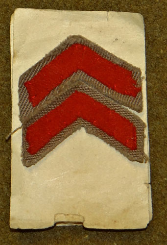WW II Japanese Army Diligence Stripes