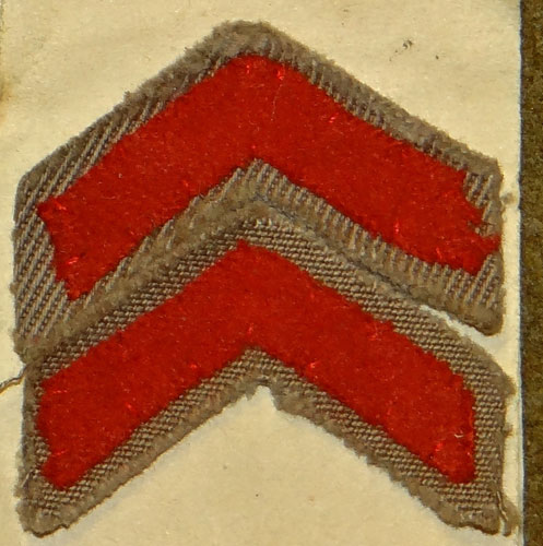 WW II Japanese Army Diligence Stripes
