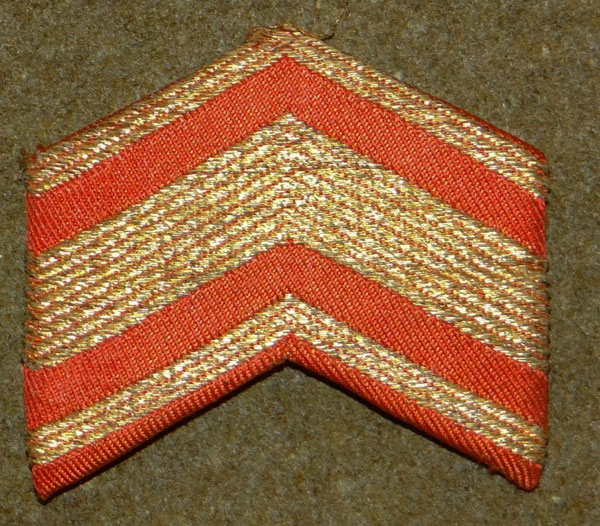 WW II Japanese Army Non-Commissioned Officer or Cadet Insignia