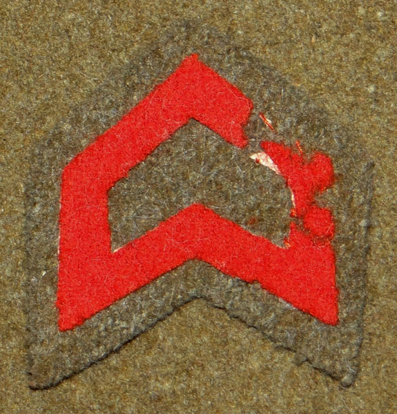 WW II Japanese Army Private Acting Corporal Chevron