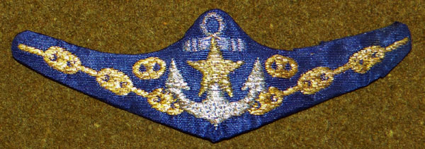 WW II Japanese Army Landing Craft Operators Badge