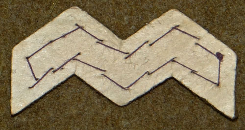 WW II Japanese Army Engineers Branch of Service Insignia