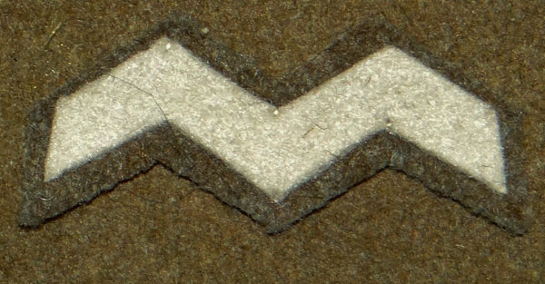 WW II Japanese Army Accountant's Branch of Service Insignia