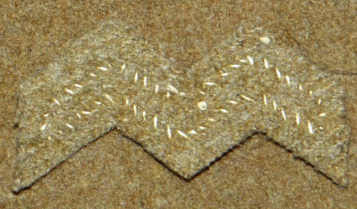 WW II Japanese Army Artillery Branch of Service Insignia