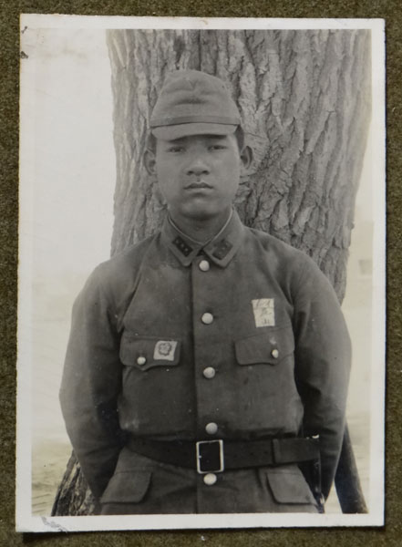 WW II Japanese Army Soldier Photo