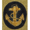 Japanese Navy WW II Midshipman Visor Hat Insignia
