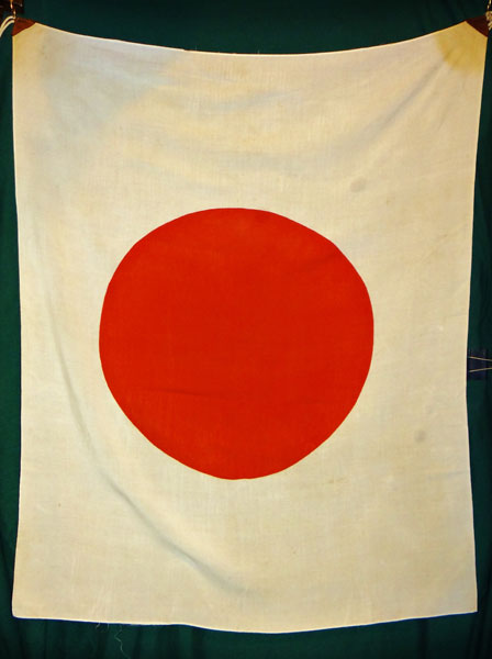 WW II Japanese Cotton Flag WW II Japanese Cotton Flag