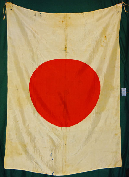 WW II Japanese Silk Flag