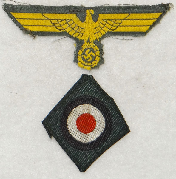 Kriegsmarine Coastal Artillery Cloth Cap Eagle & Cockade