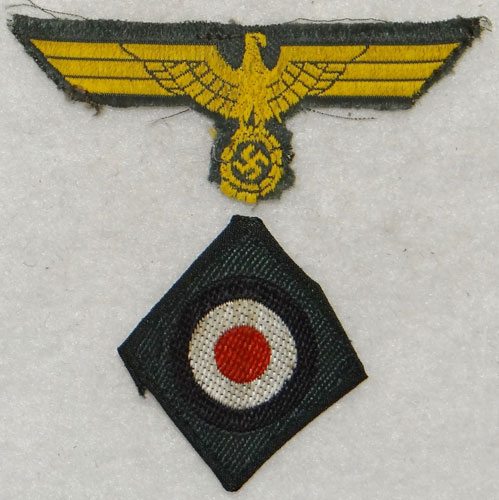 Kriegsmarine Coastal Artillery Cloth Cap Eagle & Cockade