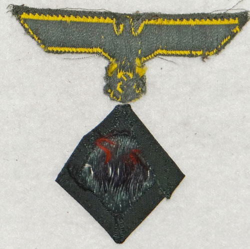 Kriegsmarine Coastal Artillery Cloth Cap Eagle & Cockade