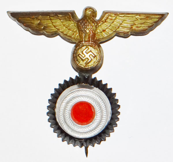 Kriegsmarine "SAILORS" Metal Eagle & Cockade Set