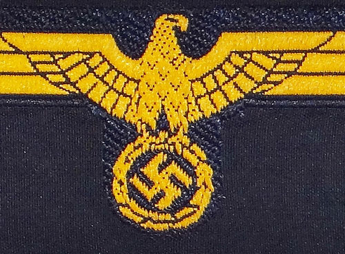 Kriegsmarine NCO/EM Cloth Cap Eagle