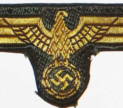 Kriegsmarine Coastal Artillery NCO/EM Cloth Cap Eagle