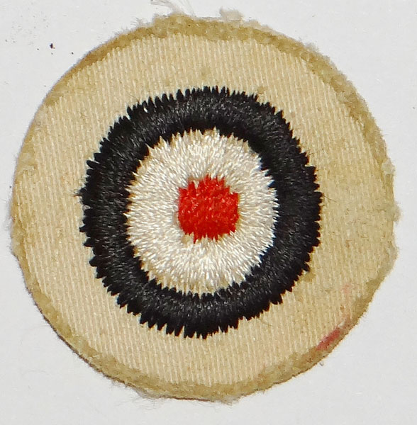 Kriegsmarine Cloth WHITE Backed Cloth Cockade Kriegsmarine Cloth WHITE Backed Cloth Cockade