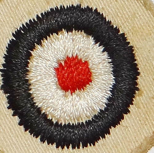 Kriegsmarine Cloth WHITE Backed Cloth Cockade