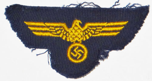 Kriegsmarine Cloth Cap Eagle