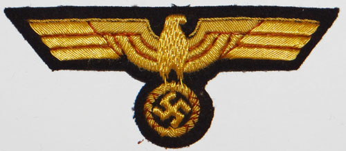 Kriegsmarine Officer & NCO Breast Eagle