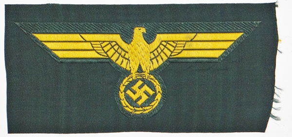Coastal Artillery Kriegsmarine NCO/EM Breast Eagle Coastal Artillery Kriegsmarine NCO/EM Breast Eagle