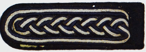 Kriegsmarine "Feldwebel" Shoulder Board with Radio Operator Career Insignia