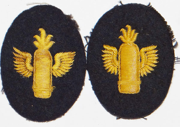 Kriegsmarine Coast Artillery Enlisted Shoulder Board