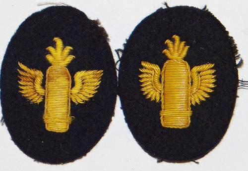 Kriegsmarine Coast Artillery Enlisted Shoulder Board