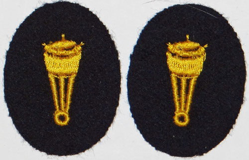 Officers Kriegsmarine Career Cuff Insignia for Defensive Ordnance