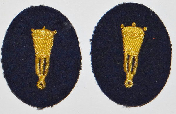 Kriegsmarine Coastal Artillery Weldwebel Shoulder Board