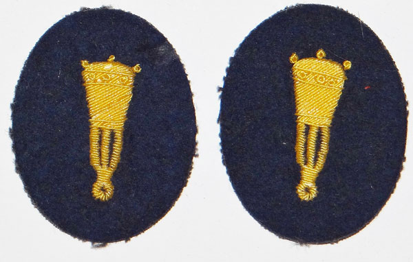 Kriegsmarine Coastal Artillery Weldwebel Shoulder Board