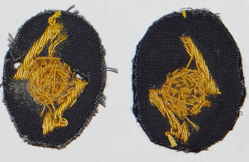 Officers Kriegsmarine Career Cuff Insignia for Communications Engineer