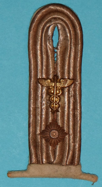 Kriegsmarine Oberleutnant of Administrative Shoulder Board Kriegsmarine Oberleutnant of Administrative Shoulder Board