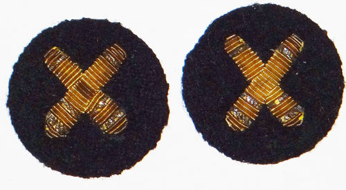 Kriegsmarine NCO Shoulder Board Insignia for Administrative Career