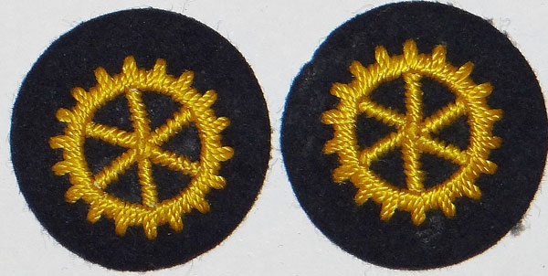 Officers Kriegsmarine Career Cuff Insignia for Engineering