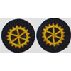 Kriegsmarine NCO Shoulder Board Insignia’s for Administrative Career