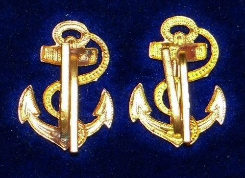 Kriegsmarine Bootsmannsmaat Career Shoulder Board Insignia