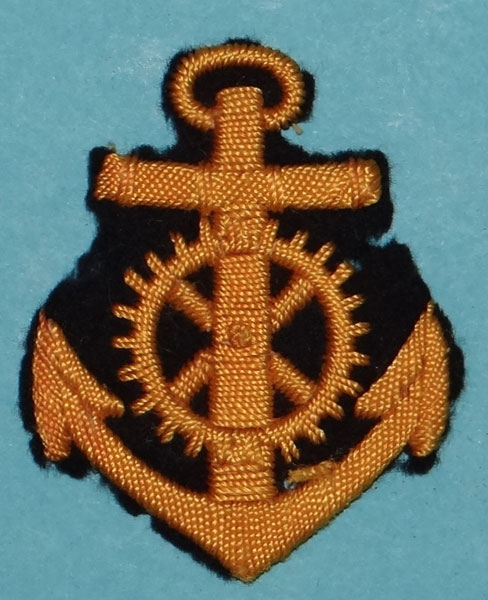 Kriegsmarine NCO Engine Personnel Career Sleeve Insignia