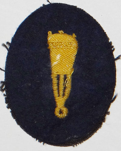 Officers Kriegsmarine Career Cuff Insignia for Defensive Ordnance
